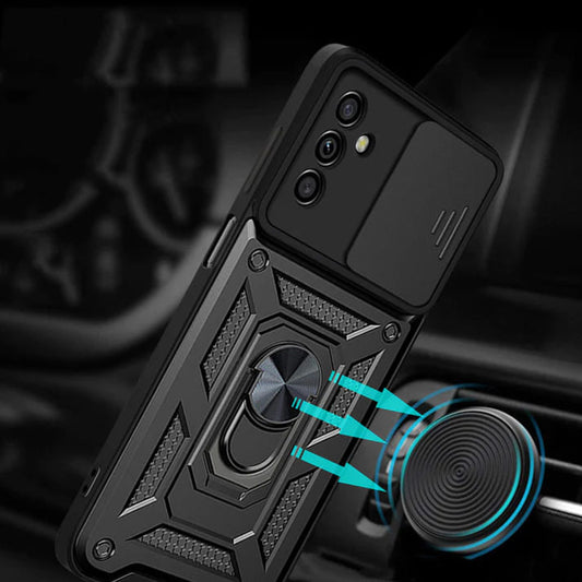 Pouzdro pro Samsung Galaxy A05s A057, Techsuit, CamShield, Černé