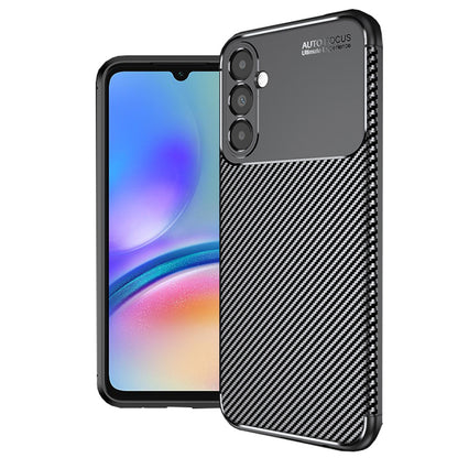 Pouzdro pro Samsung Galaxy A05s A057, Techsuit, CarbonFiber, Černé