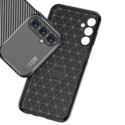 Pouzdro pro Samsung Galaxy A05s A057, Techsuit, CarbonFiber, Černé