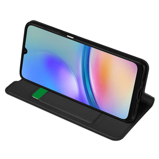 Pouzdro pro Samsung Galaxy A05s A057, Techsuit, Magskin Book, Černé