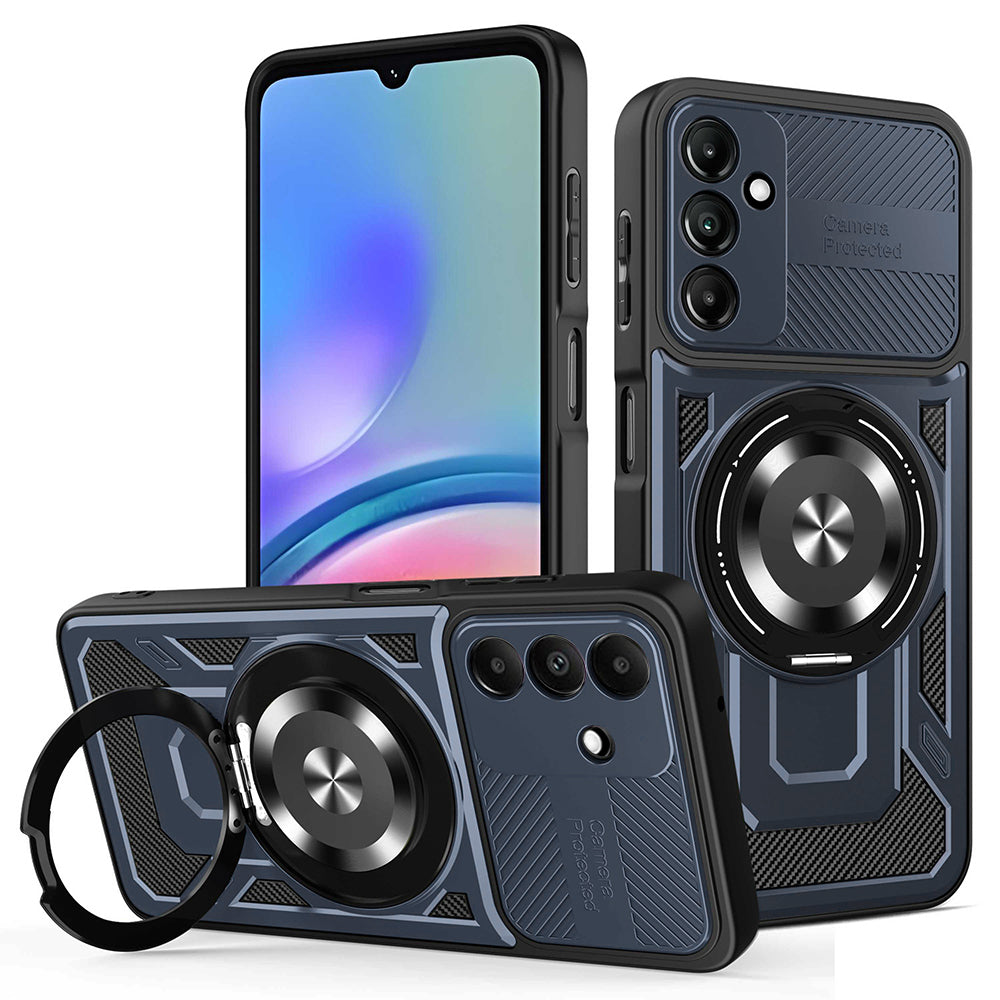 Pouzdro pro Samsung Galaxy A05s A057, Techsuit, RuggedCam, Modré