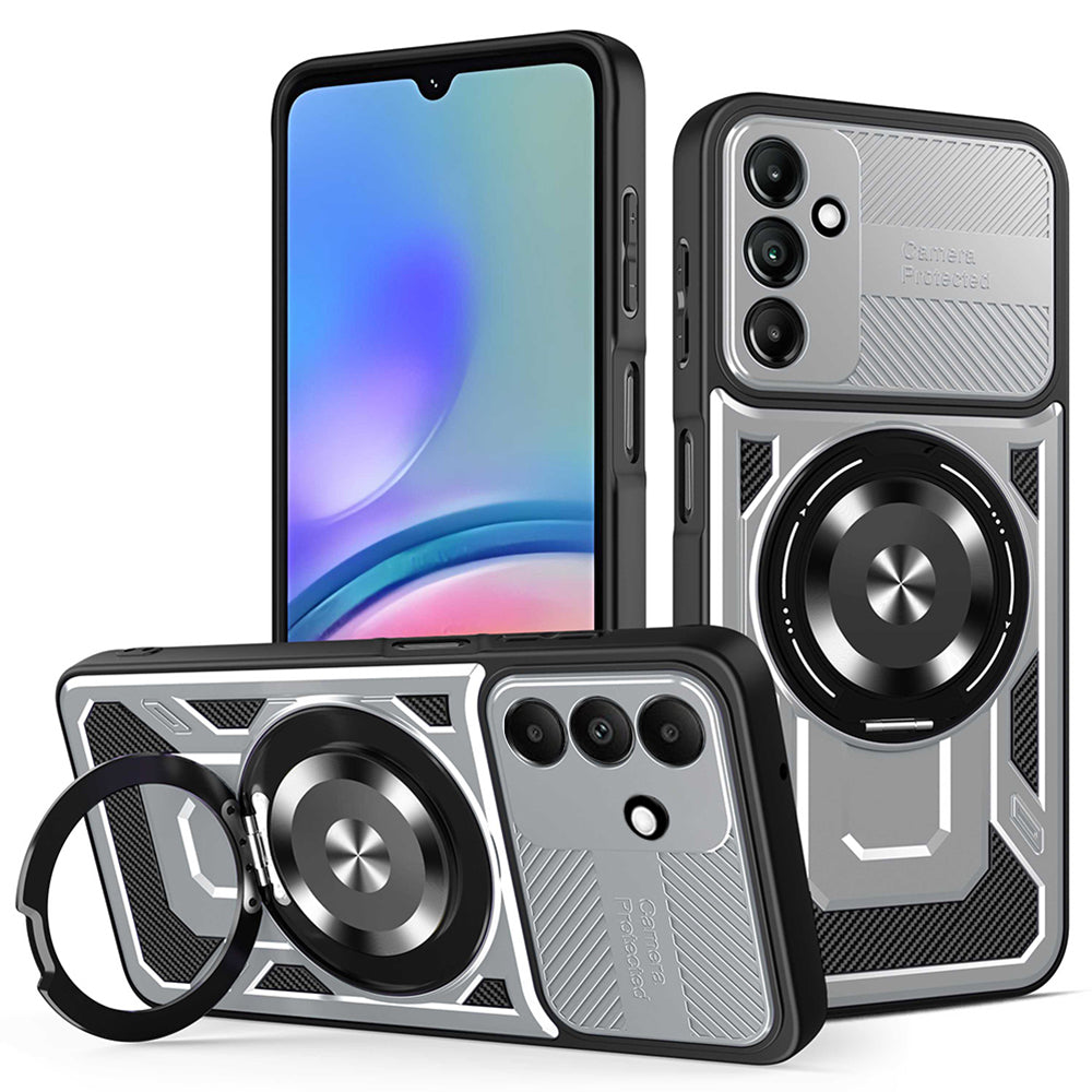 Pouzdro pro Samsung Galaxy A05s A057, Techsuit, RuggedCam, Šedé