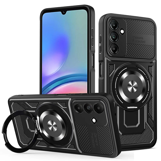 Pouzdro pro Samsung Galaxy A05s A057, Techsuit, RuggedCam, Černé