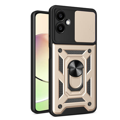 Pouzdro pro Samsung Galaxy A06 A065, Techsuit, CamShield, Zlaté