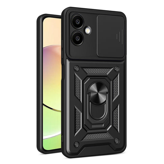 Pouzdro pro Samsung Galaxy A06 A065, Techsuit, CamShield, Černá