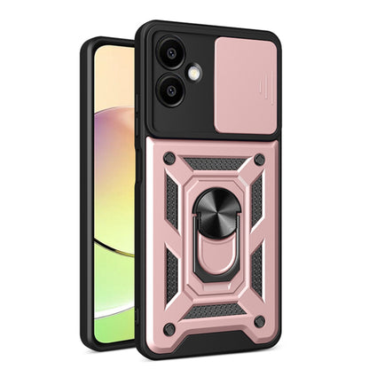 Pouzdro pro Samsung Galaxy A06 A065, Techsuit, CamShield, Růžové