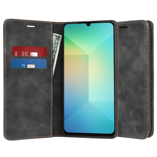 Pouzdro pro Samsung Galaxy A06 A065, Techsuit, Confy, Černá