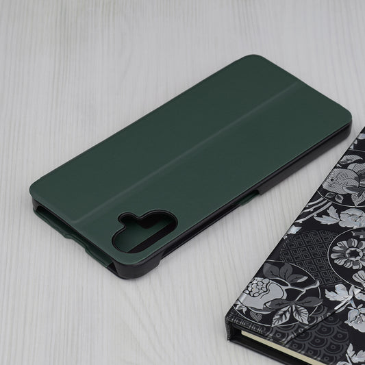 Pouzdro pro Samsung Galaxy A06 A065, Techsuit, eFold, Zelené