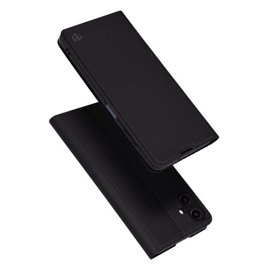 Pouzdro pro Samsung Galaxy A06 A065, Techsuit, Magskin Book, Černé