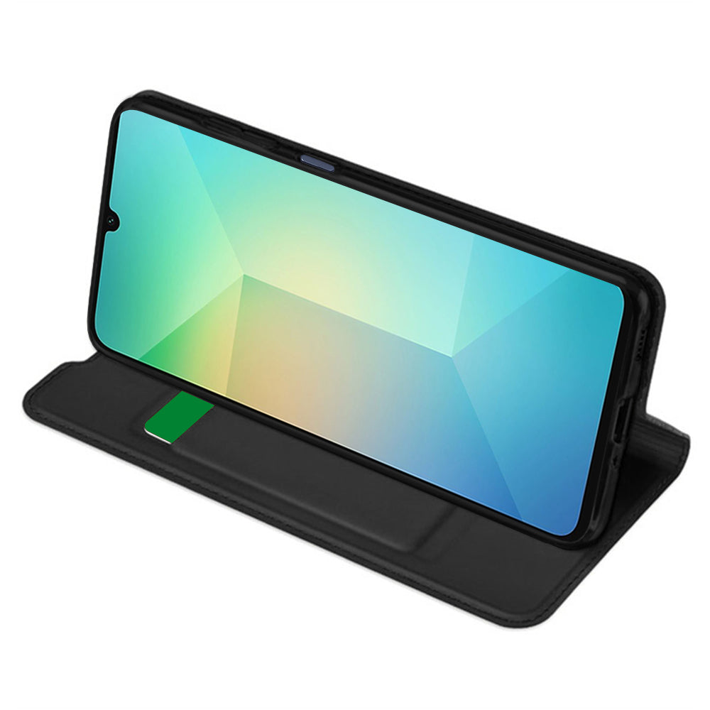 Pouzdro pro Samsung Galaxy A06 A065, Techsuit, Magskin Book, Černé