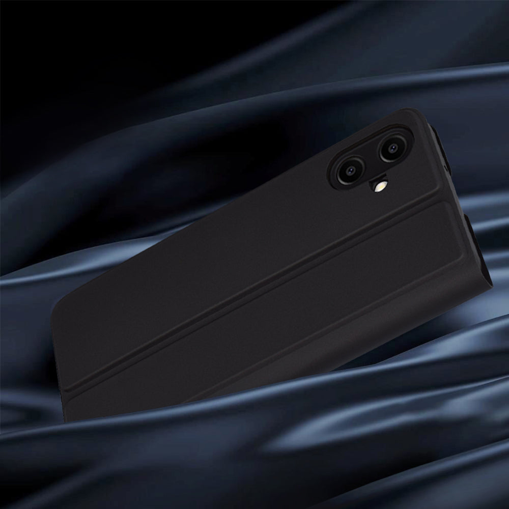 Pouzdro pro Samsung Galaxy A06 A065, Techsuit, Magskin Book, Černé