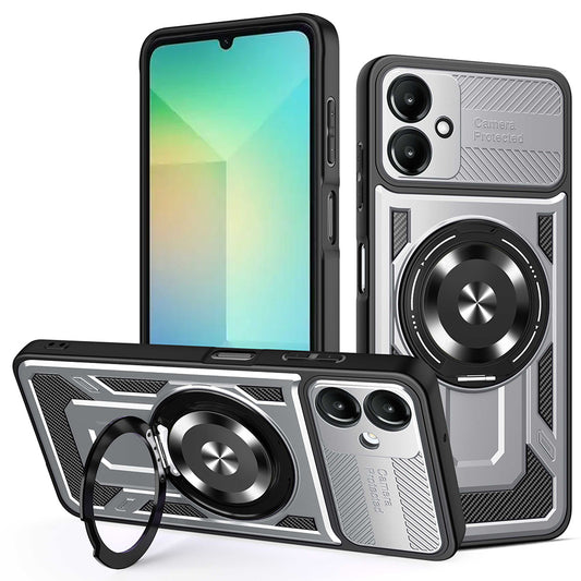 Pouzdro pro Samsung Galaxy A06 A065, Techsuit, RuggedCam, Šedé