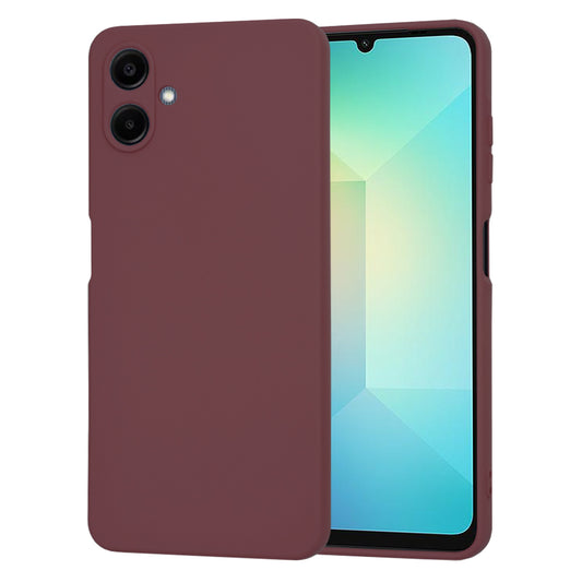 Pouzdro pro Samsung Galaxy A06 A065, Techsuit, SoftFlex, vínové
