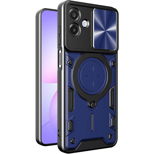 Pouzdro pro Samsung Galaxy A07 4G A075, Techsuit, CamGuard Pro, Modrá