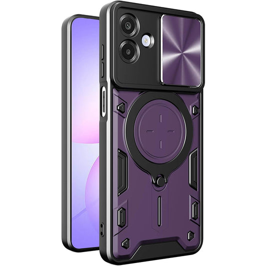 Pouzdro pro Samsung Galaxy A07 4G A075, Techsuit, CamGuard Pro, Fialové