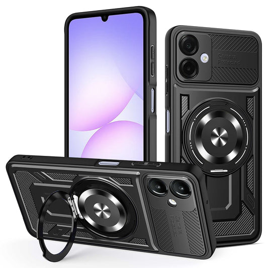 Pouzdro pro Samsung Galaxy A07 4G A075, Techsuit, RuggedCam, Černá