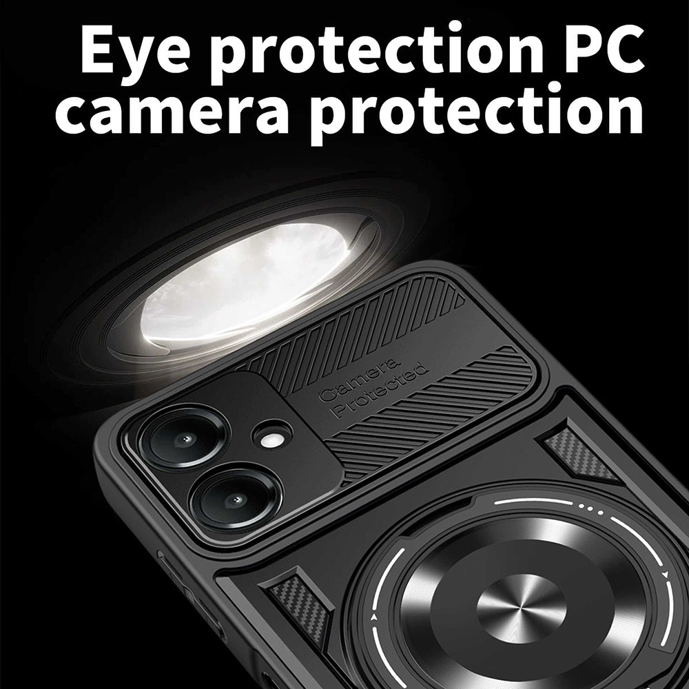 Pouzdro pro Samsung Galaxy A07 4G A075, Techsuit, RuggedCam, Černá