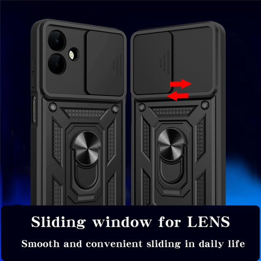 Pouzdro pro Samsung Galaxy A08 4G A085 / A07 5G A076, Techsuit, CamShield, Černé