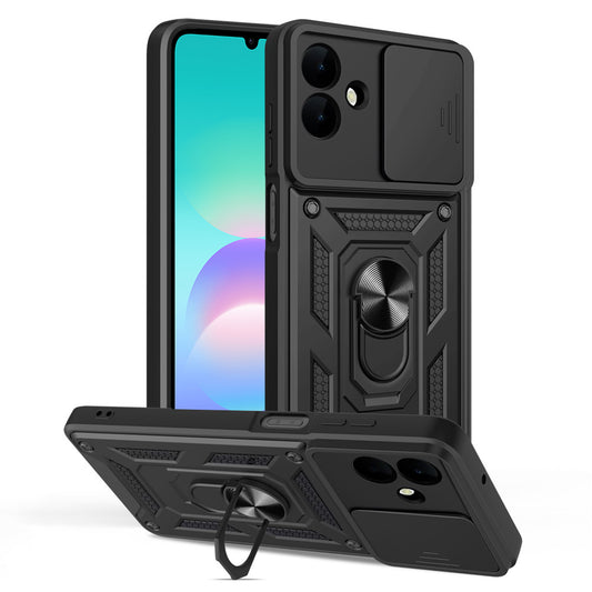 Pouzdro pro Samsung Galaxy A08 4G A085 / A07 5G A076, Techsuit, CamShield, Černé