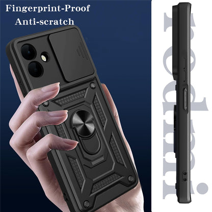 Pouzdro pro Samsung Galaxy A08 4G A085 / A07 5G A076, Techsuit, CamShield, Černé