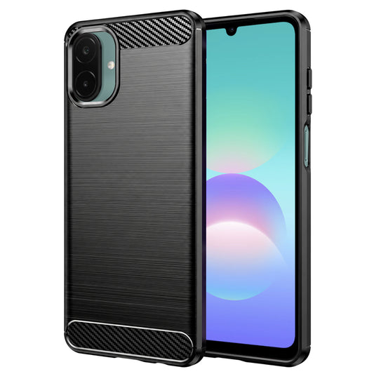 Pouzdro pro Samsung Galaxy A08 4G A085 / A07 5G A076, Techsuit, Carbon, Černé
