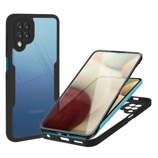 Pouzdro pro Samsung Galaxy A12 A125, Techsuit, ColorVerse 360, Černé