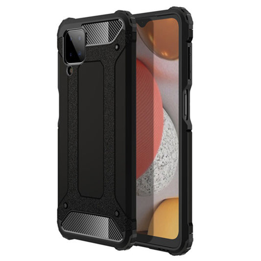 Pouzdro pro Samsung Galaxy A12 Nacho A127 / A12 A125, Techsuit, Hybrid Armor, Černé