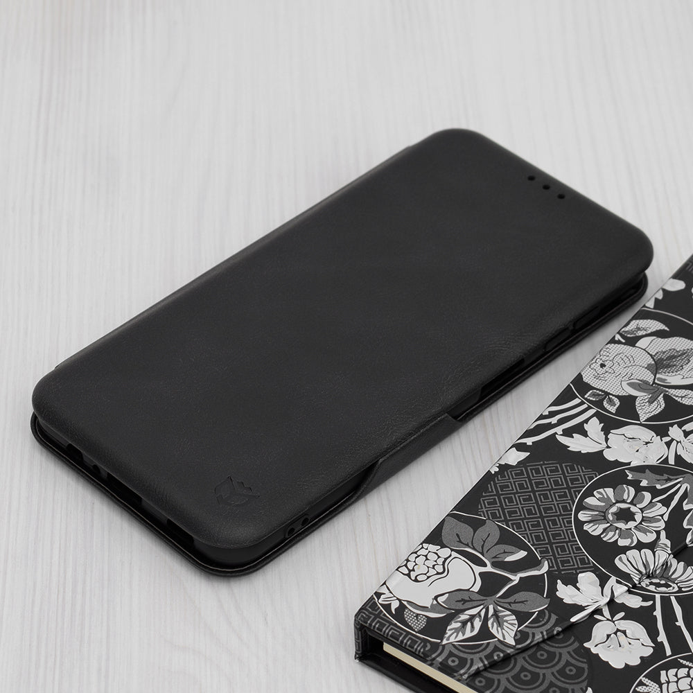 Pouzdro pro Samsung Galaxy A12 Nacho A127 / A12 A125, Techsuit, Safe Wallet Plus, Černé