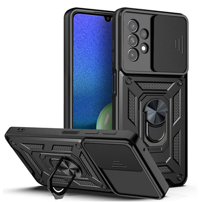 Pouzdro pro Samsung Galaxy A13 A135, Techsuit, CamShield, Černé