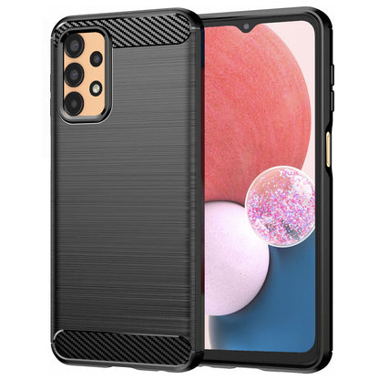 Pouzdro pro Samsung Galaxy A13 A135, Techsuit, Carbon, Černé