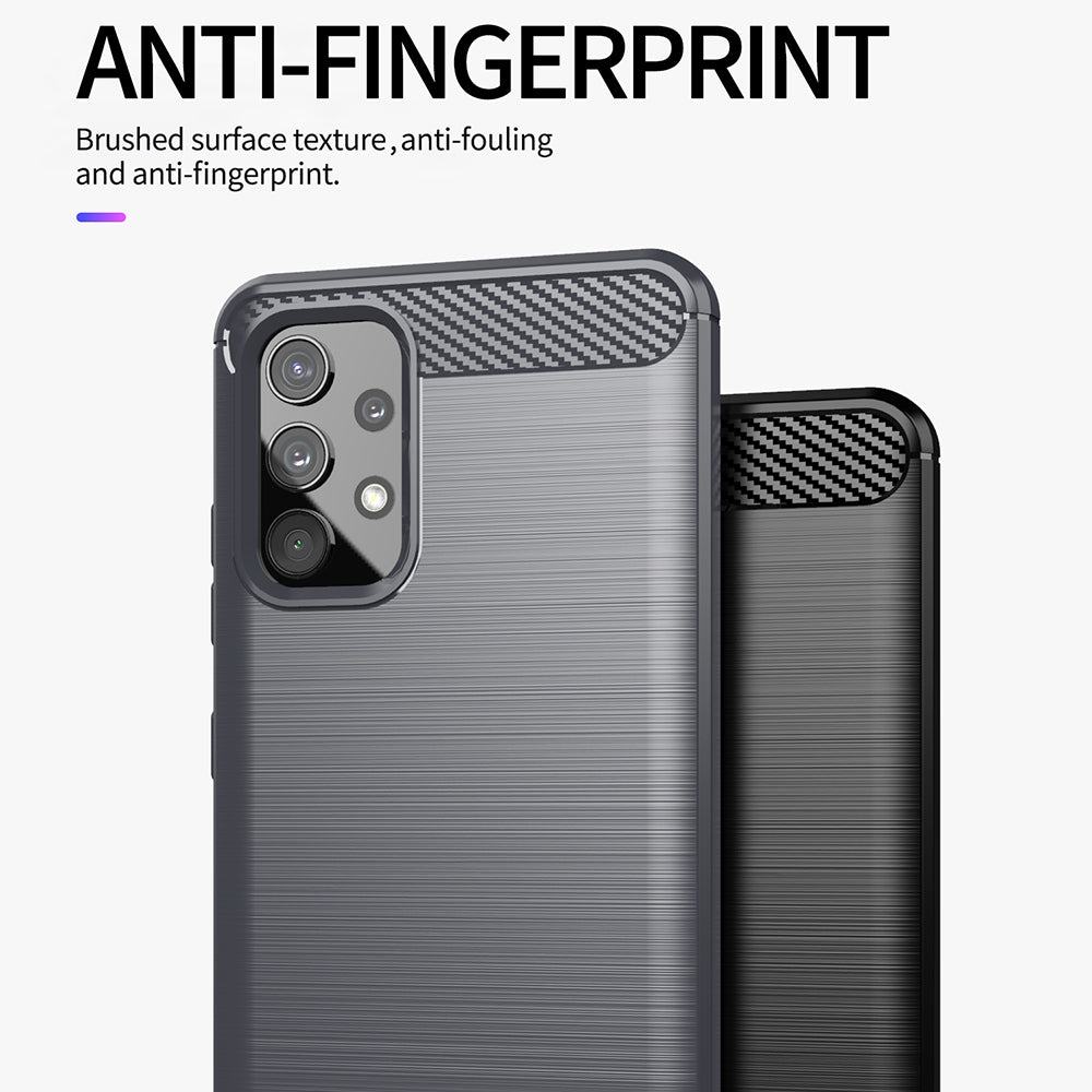 Pouzdro pro Samsung Galaxy A13 A135, Techsuit, Carbon, Černé