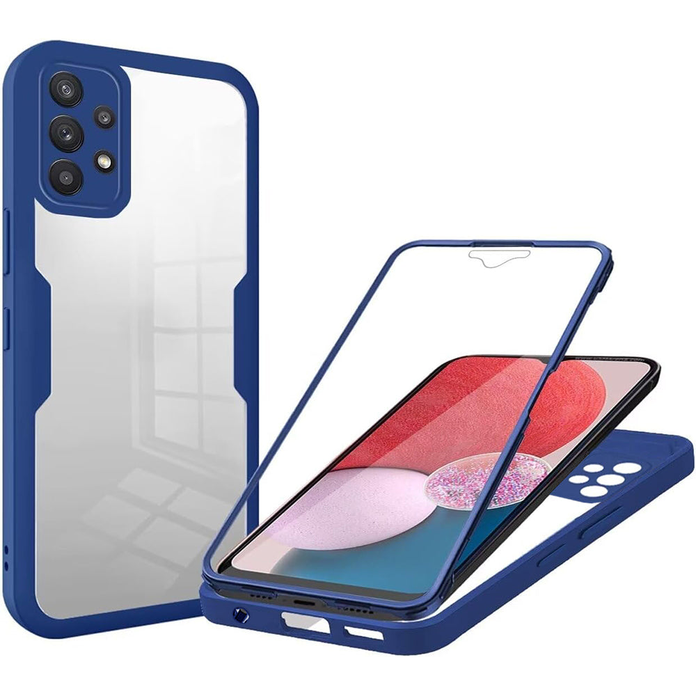 Pouzdro pro Samsung Galaxy A13 A135, Techsuit, ColorVerse 360, Modré