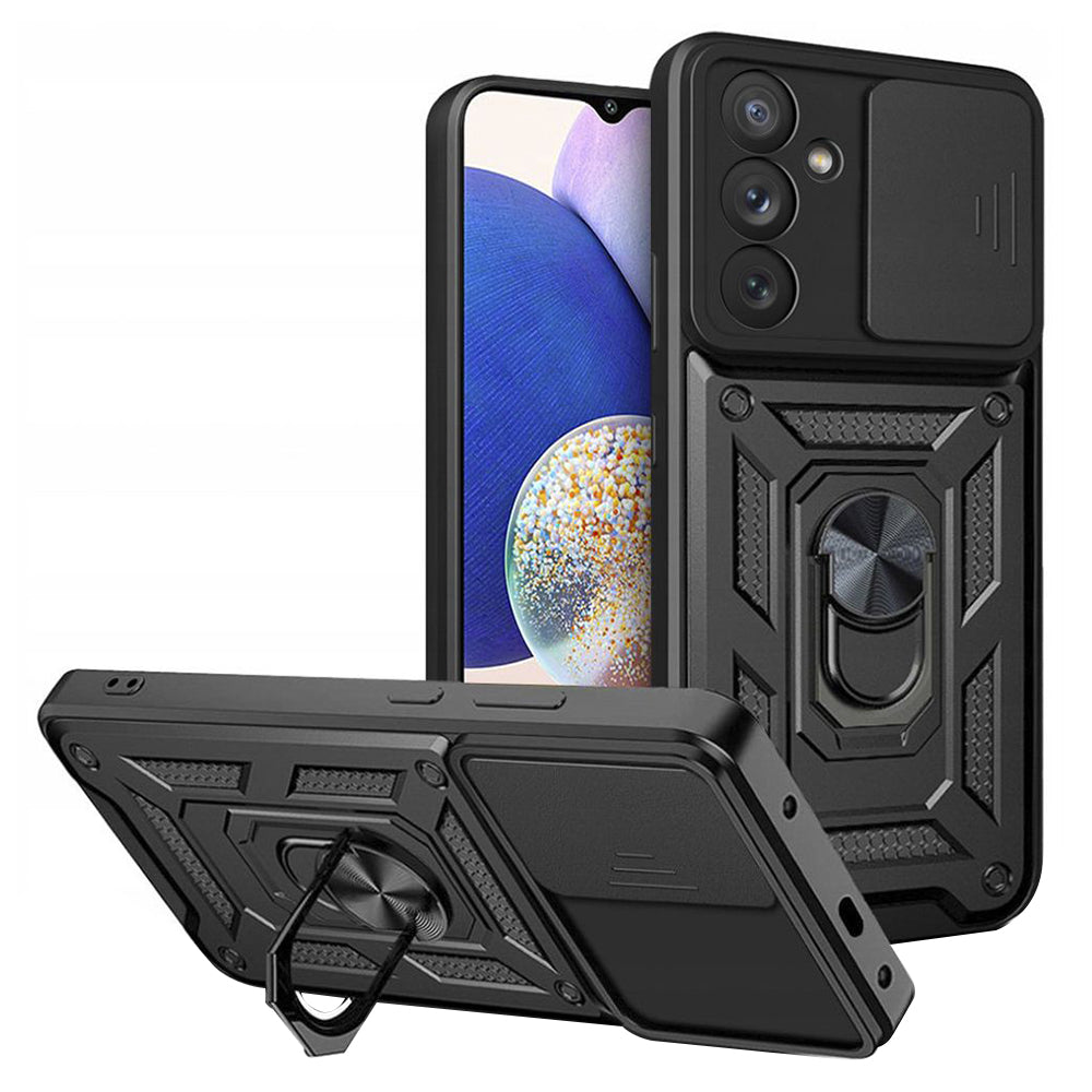 Pouzdro pro Samsung Galaxy A14 A145 / A14 5G A146, Techsuit, CamShield, Černé