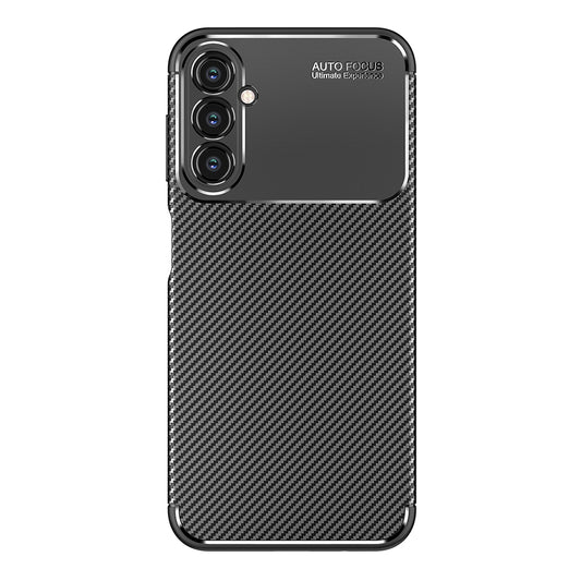 Pouzdro pro Samsung Galaxy A14 A145 / A14 5G A146, Techsuit, CarbonFiber, Černé