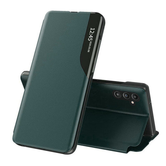 Pouzdro pro Samsung Galaxy A14 A145 / A14 5G A146, Techsuit, eFold, Zelené