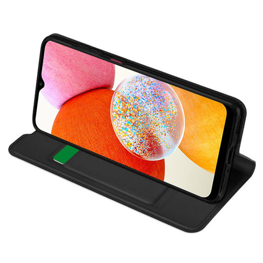 Pouzdro pro Samsung Galaxy A14 A145 / A14 5G A146, Techsuit, Magskin Book, Černé