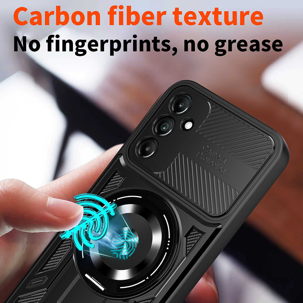 Pouzdro pro Samsung Galaxy A14 A145 / A14 5G A146, Techsuit, RuggedCam, Černé