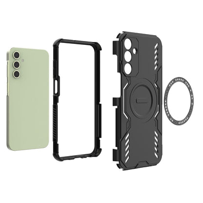 MagSafe pouzdro pro Samsung Galaxy A15 5G A156 / A15 A155, Techsuit, ArmorMag, modré