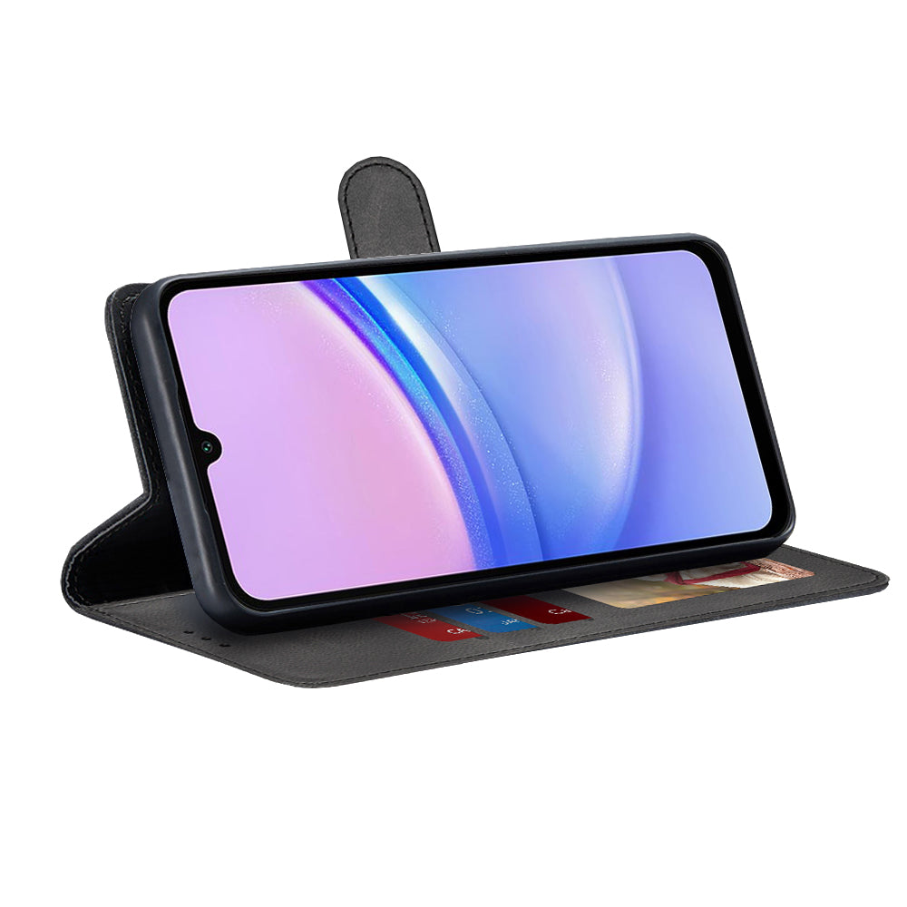 Pouzdro pro Samsung Galaxy A15 5G A156 / A15 A155, Techsuit, Diary Book, Černé