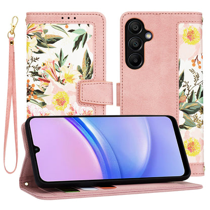 Pouzdro pro Samsung Galaxy A15 5G A156 / A15 A155, Techsuit, FlipCraft, Růžové