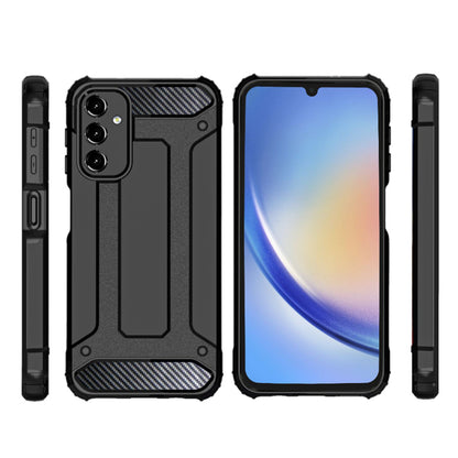 Pouzdro pro Samsung Galaxy A15 5G A156 / A15 A155, Techsuit, Hybrid Armor, Černé