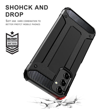Pouzdro pro Samsung Galaxy A15 5G A156 / A15 A155, Techsuit, Hybrid Armor, Černé