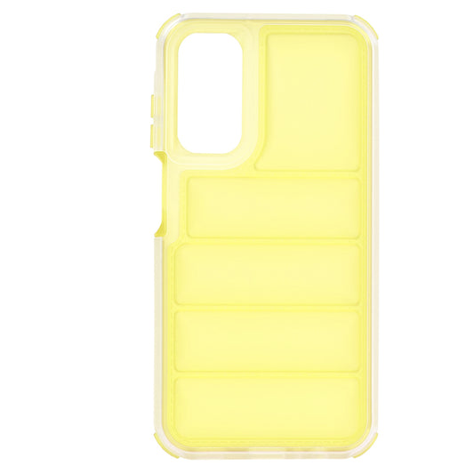 Pouzdro pro Samsung Galaxy A15 5G A156 / A15 A155, Techsuit, Wave Shield, Žlutá