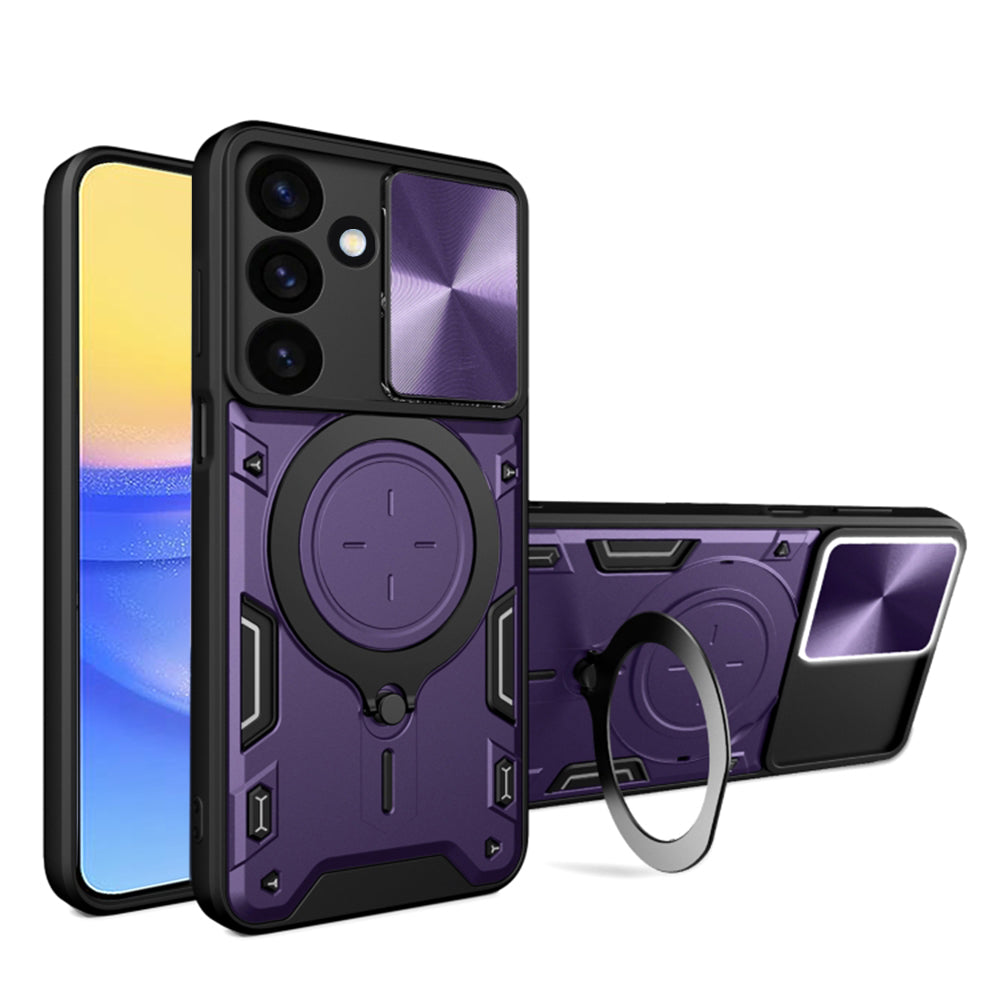 Pouzdro pro Samsung Galaxy A16 5G A166 / A16 4G A165, Techsuit, CamGuard Pro, Fialové
