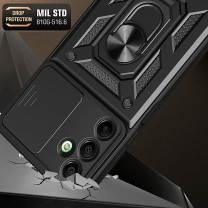 Pouzdro pro Samsung Galaxy A16 5G A166 / A16 4G A165, Techsuit, CamShield, Černé