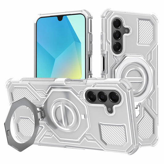 Pouzdro pro Samsung Galaxy A16 5G A166 / A16 4G A165, Techsuit, Carbon Shield Pro, Bílá