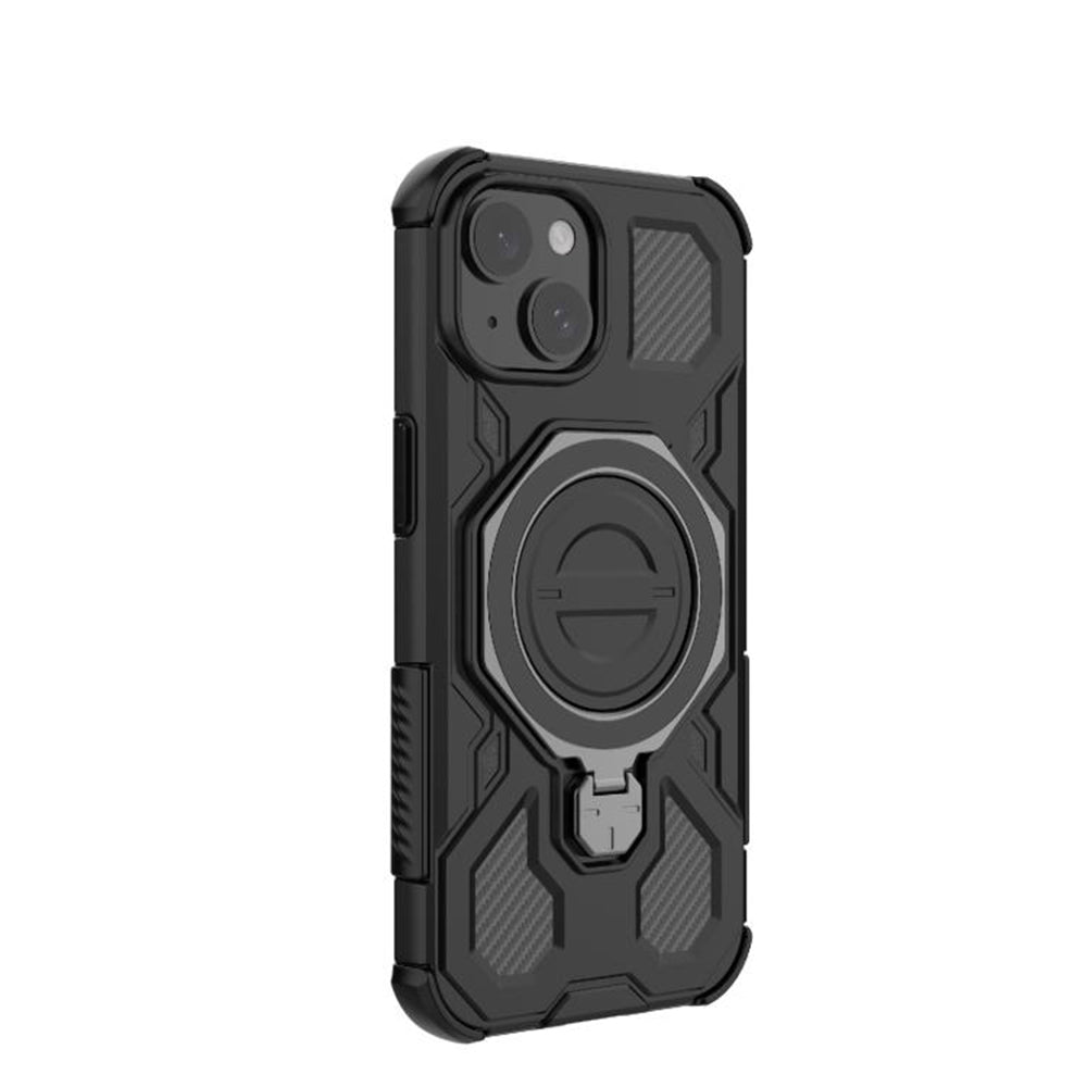 Pouzdro pro Samsung Galaxy A16 5G A166 / A16 4G A165, Techsuit, Carbon Shield Pro, Černé