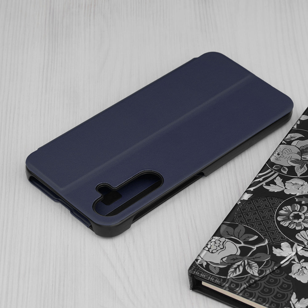 Pouzdro pro Samsung Galaxy A16 5G A166 / A16 4G A165, Techsuit, eFold, Tmavě modrá