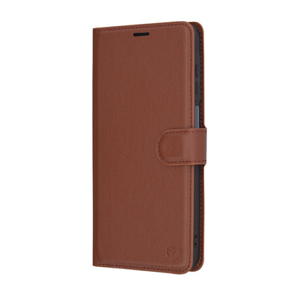 Pouzdro pro Samsung Galaxy A16 5G A166 / A16 4G A165, Techsuit, kožené folio, hnědé