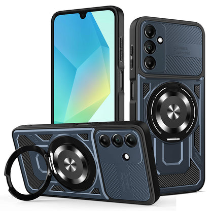 Pouzdro pro Samsung Galaxy A16 5G A166 / A16 4G A165, Techsuit, RuggedCam, Modré